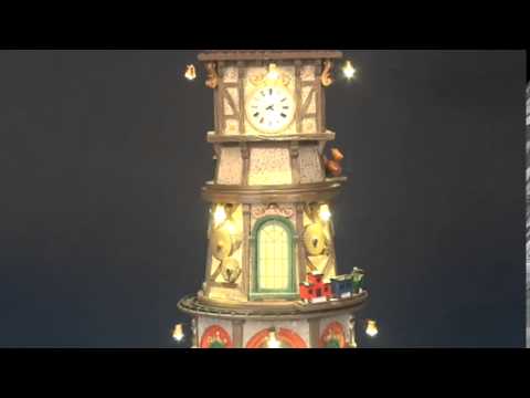 LEMAX Christmas Clock Tower, with 4.5V Adaptor  #45735